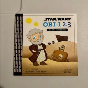 Star Wars OBI-123 Learning Book with Blue and Brown